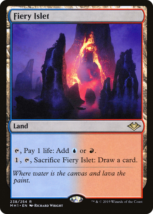 Fiery Islet (MH1-238) - Modern Horizons Foil