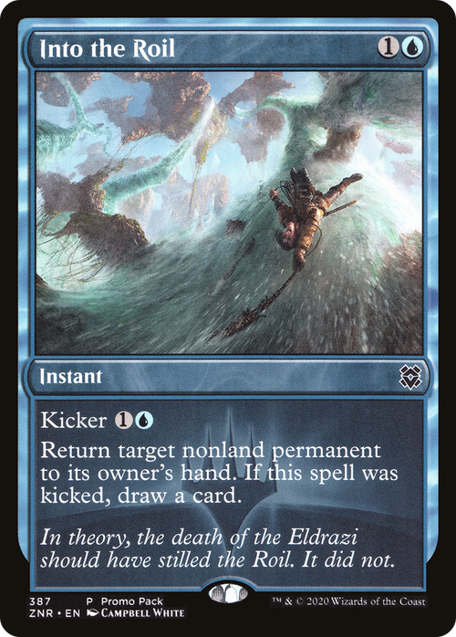 Into the Roil (PPZNR-387) - Zendikar Rising Foil