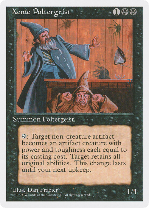 Xenic Poltergeist (4ED-) - Fourth Edition