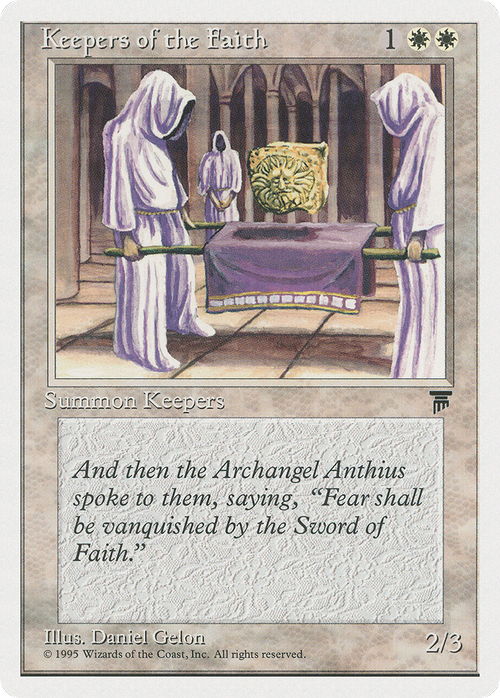 Keepers of the Faith (CHR-) - Chronicles