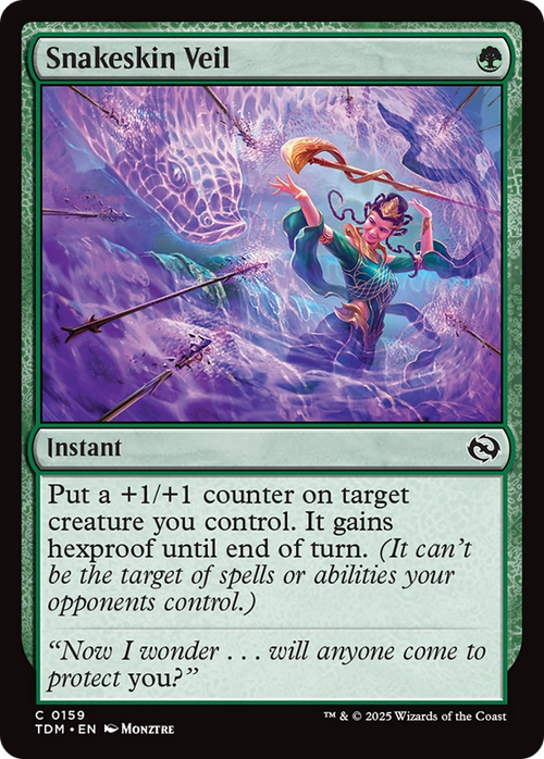 Snakeskin Veil (TDM-159) - Tarkir: Dragonstorm