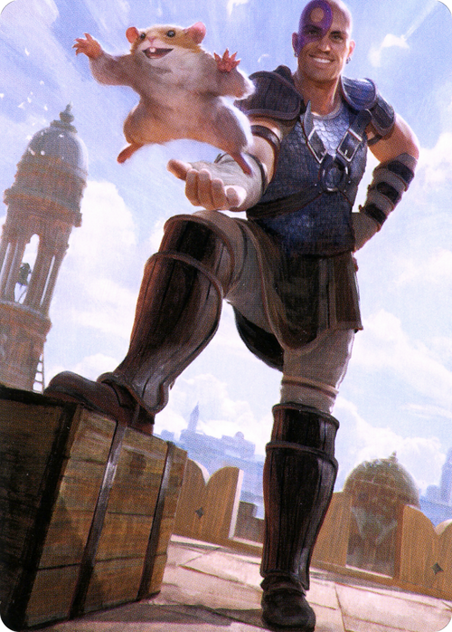 Minsc & Boo, Timeless Heroes // Minsc & Boo, Timeless Heroes (ACLB-072) - Battle for Baldur's Gate Art Series (Borderless)