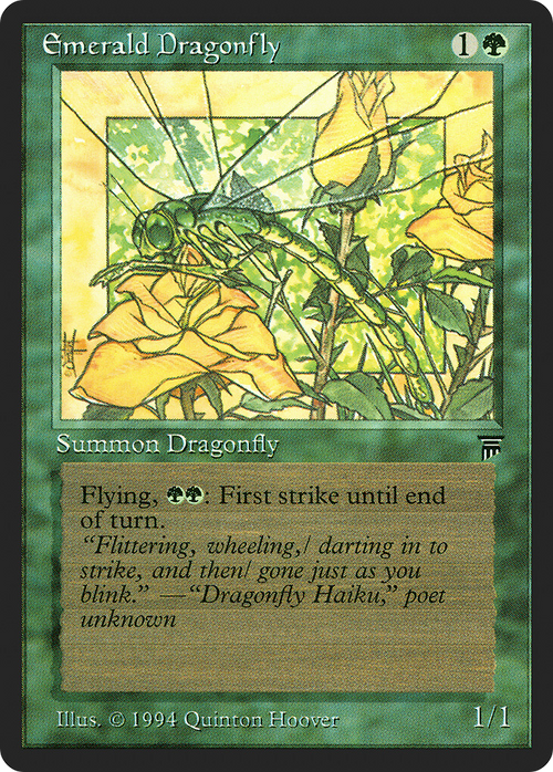 Emerald Dragonfly (LEG-) - Legends