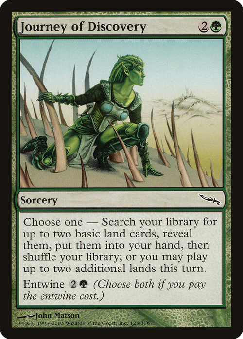 Journey of Discovery (MRD-123) - Mirrodin Foil