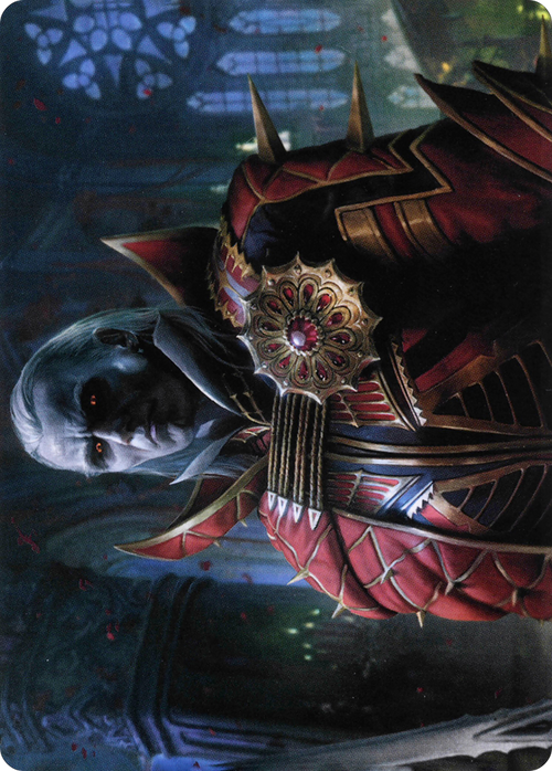 Edgar, Charmed Groom // Edgar, Charmed Groom (AVOW-075) - Crimson Vow Art Series (Borderless) Foil