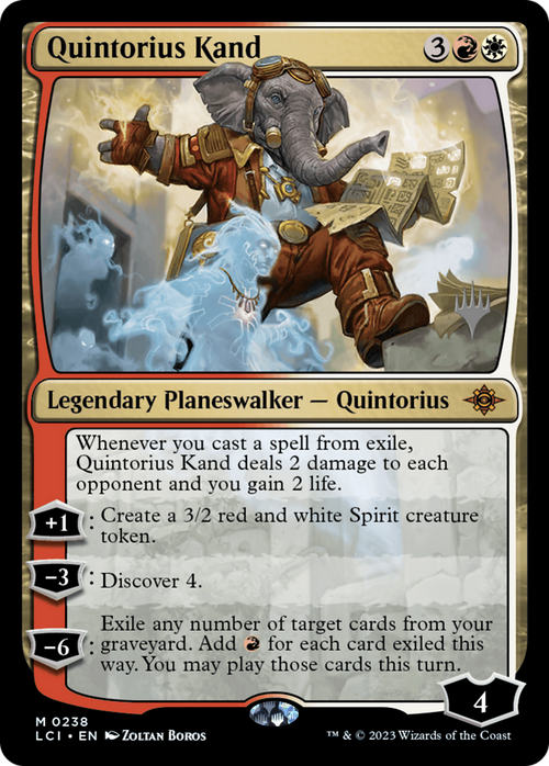 Quintorius Kand (PPLCI-238) - The Lost Caverns of Ixalan Promos Foil