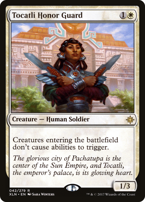 Tocatli Honor Guard (XLN-042) - Ixalan Foil