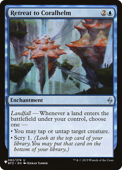 Retreat to Coralhelm (LIST-BFZ-82) - The List