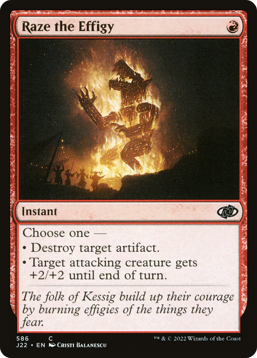 Raze the Effigy (J22-586) - Jumpstart 2022