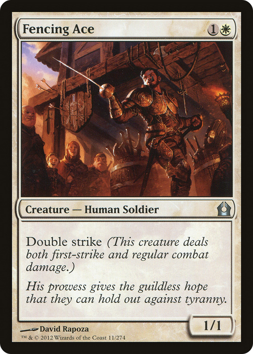 Fencing Ace (RTR-011) - Return to Ravnica Foil