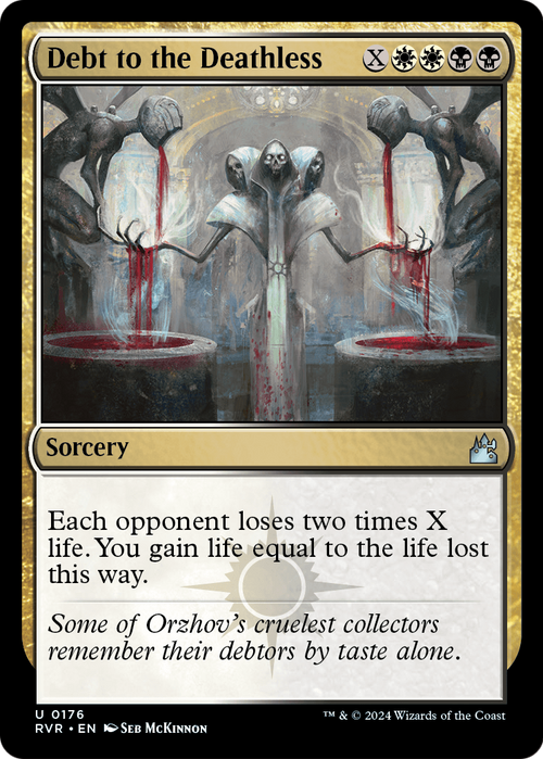 Debt to the Deathless (RVR-176) - Ravnica Remastered Foil