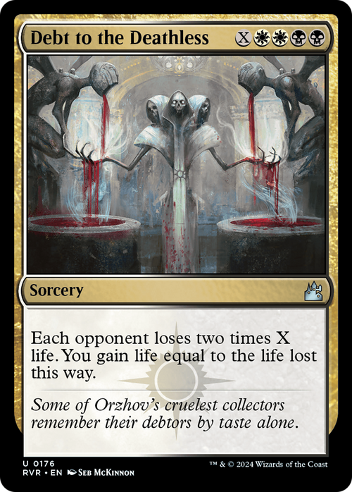Debt to the Deathless (RVR-176) - Ravnica Remastered Foil