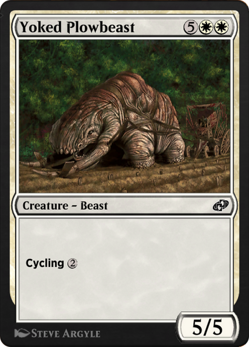Yoked Plowbeast (J21-160) - Jumpstart: Historic Horizons