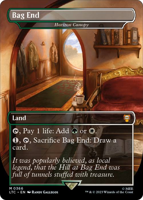 Bag End - Horizon Canopy (LTC-366) - Tales of Middle-earth Commander / Bag End (Borderless) Foil