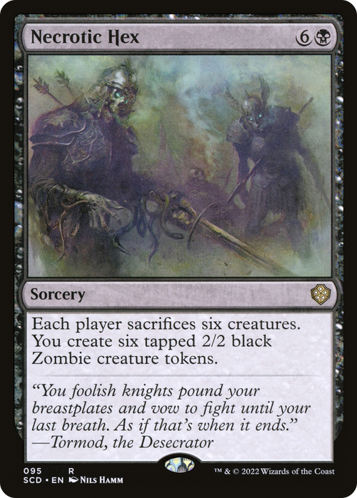 Necrotic Hex (SCD-095) - Starter Commander Decks