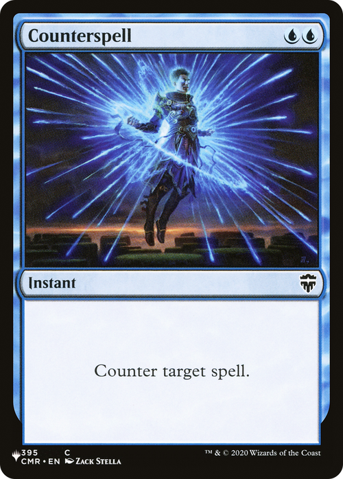 Counterspell (CMR) (LIST-CMR-395) - The List
