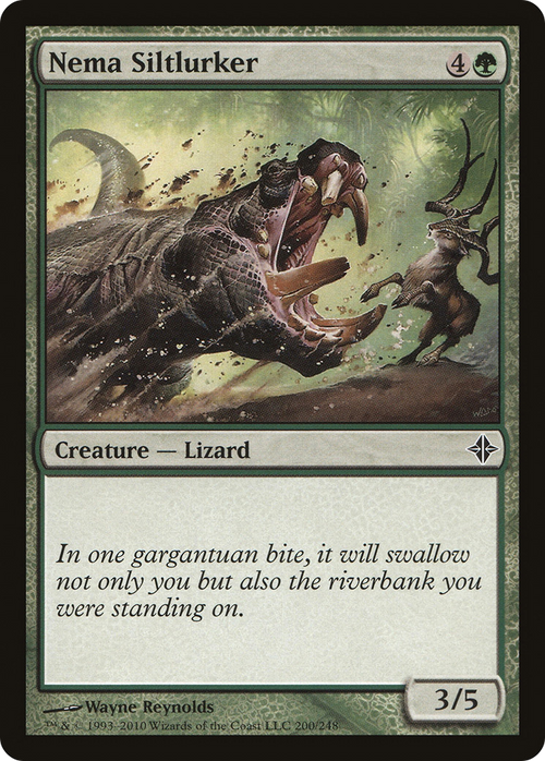Nema Siltlurker (ROE-200) - Rise of the Eldrazi Foil