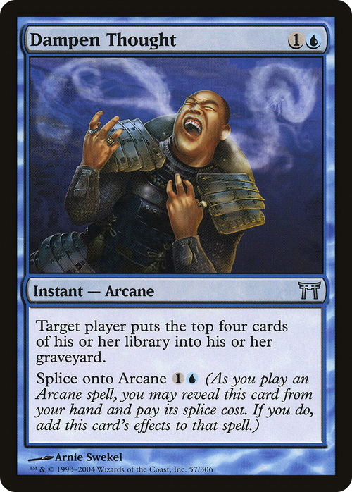 Dampen Thought (CHK-057) - Champions of Kamigawa Foil