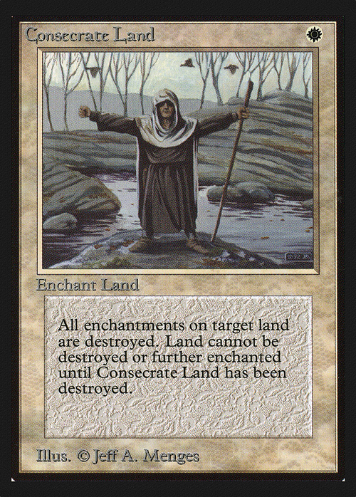 Consecrate Land (IE) (IED-) - Intl. Collectors' Edition
