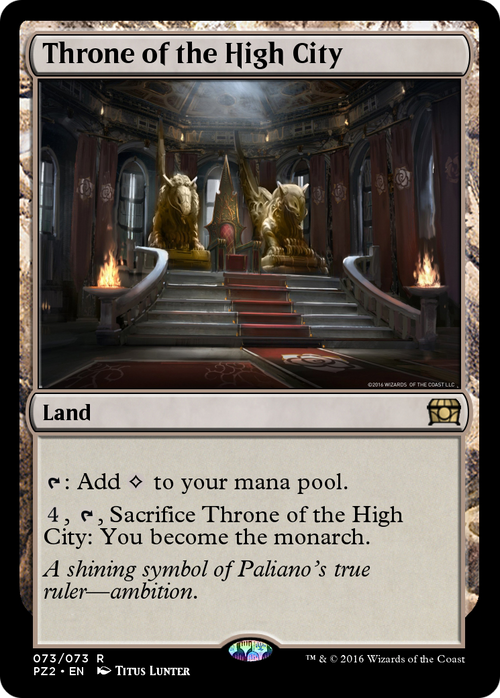 Throne of the High City (PZ2-073) - Treasure Chest Foil