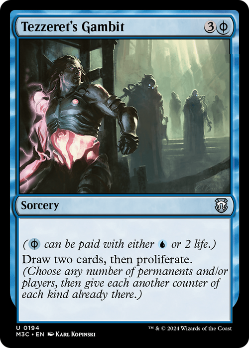 Tezzeret's Gambit (M3C-194) - Modern Horizons 3 Commander