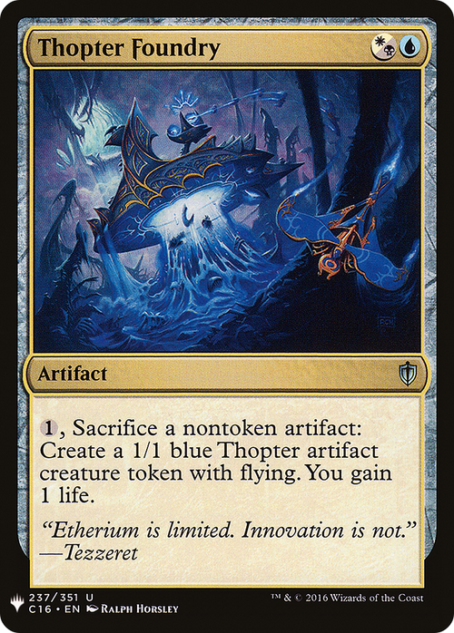 Thopter Foundry (C16) (LIST-C16-237) - The List