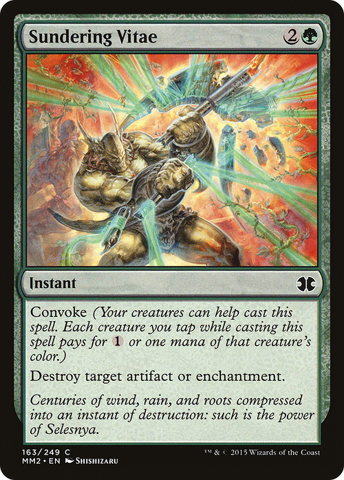 Sundering Vitae (MM2-163) - Modern Masters 2015 Foil