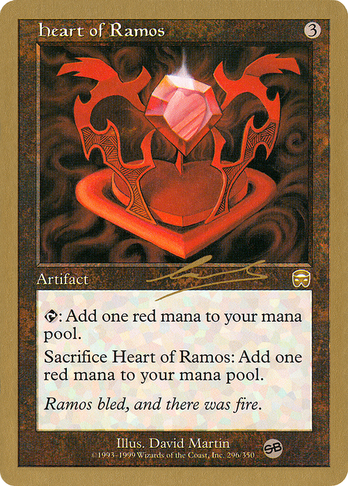 Heart of Ramos - 2000 Nicolas Labarre (MMQ) (SB) (WCD-) - World Championship Decks 2000