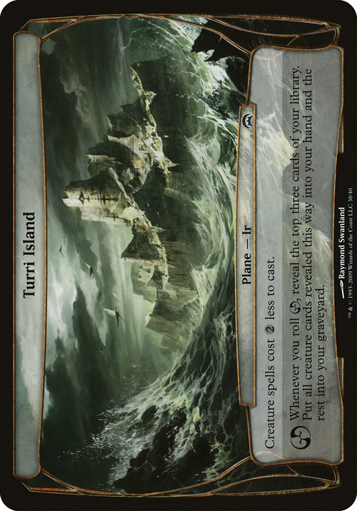 Turri Island (Planechase) (OVER-038) - Planechase Planes
