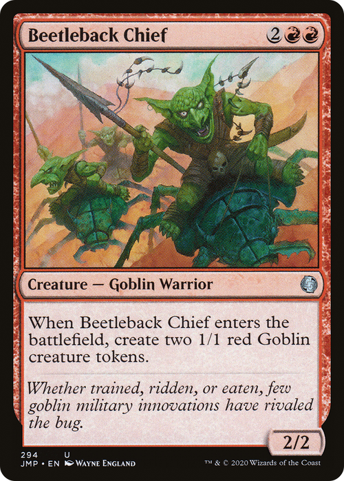 Beetleback Chief (JMP-294) - Jumpstart