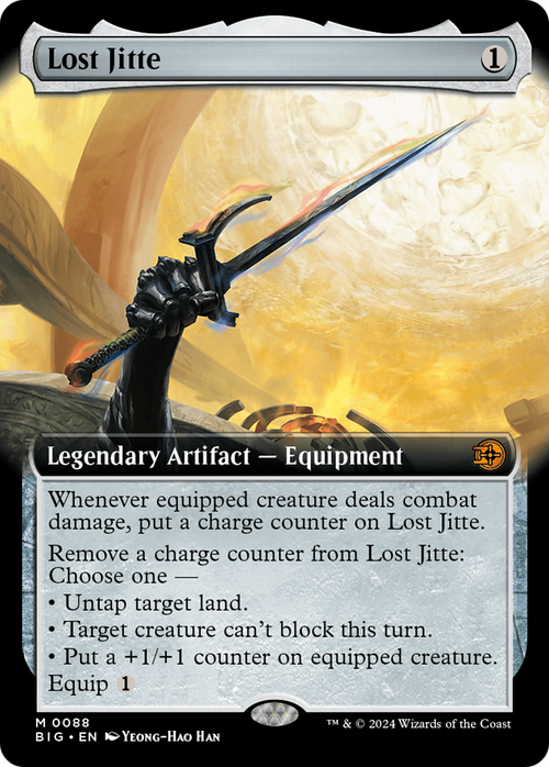 Lost Jitte (Extended Art) (BIG-088) - The Big Score: (Extended Art)