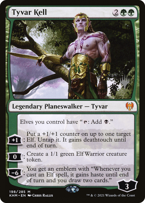 Tyvar Kell (PPKHM-198P) - Kaldheim Promos