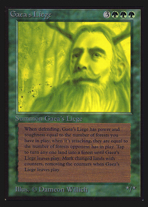 Gaea's Liege (CE) (CED-) - Collectors' Edition