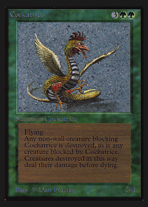 Cockatrice (IE) (IED-) - Intl. Collectors' Edition