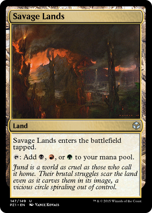 Savage Lands (PZ1-147) - Legendary Cube Prize Pack