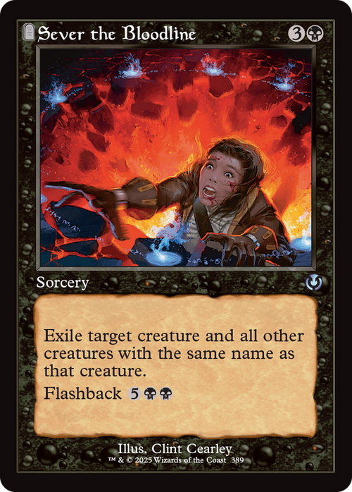 Sever the Bloodline (Retro Frame) (INR-389) - Innistrad Remastered