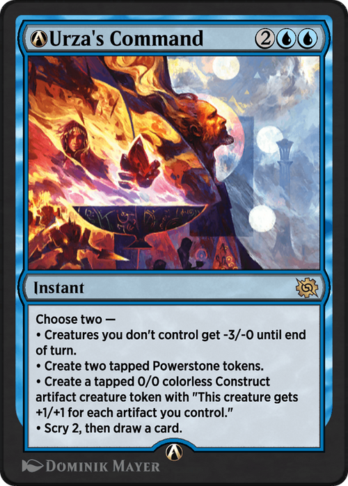 A-Urza's Command (BRO-A-70) - The Brothers' War