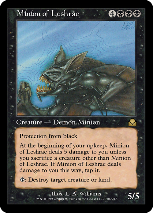 Minion of Leshrac (ME2-104) - Masters Edition II