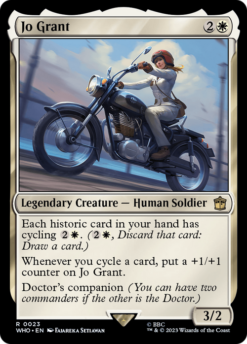 Jo Grant (WHO-023) - Doctor Who Foil