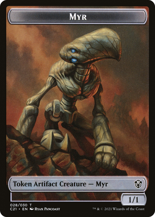 Myr (TC21-028) - Commander 2021 Tokens