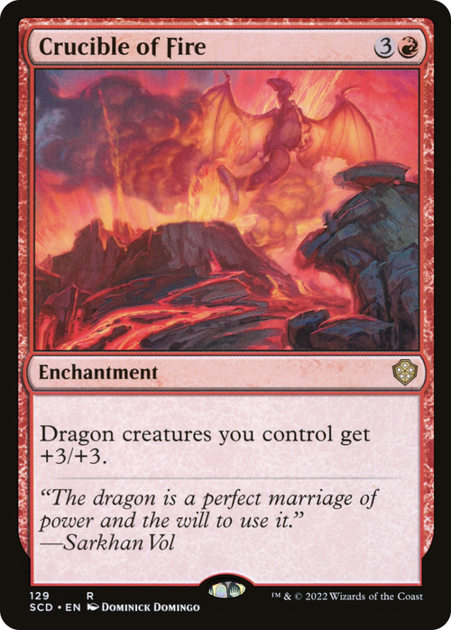 Crucible of Fire (SCD-129) - Starter Commander Decks