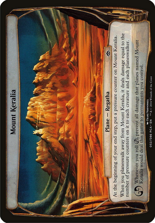Mount Keralia (Planechase Anthology) (OVER-052) - Planechase Anthology Planes