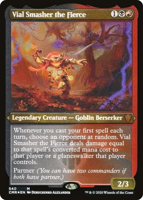 Vial Smasher the Fierce (Foil Etched) (CMR-540) - Commander Legends Etched Foil