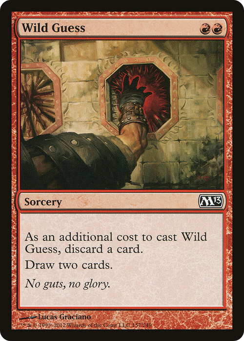 Wild Guess (M13-157) - Magic 2013 Foil