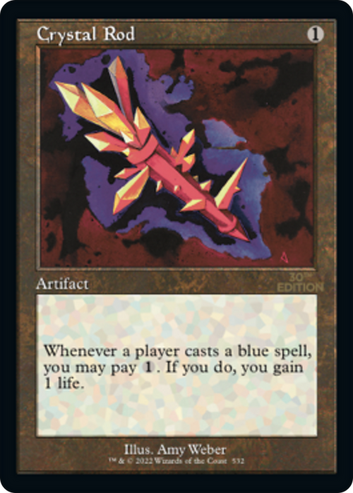 Crystal Rod (Retro Frame) (30A-532) - 30th Anniversary Edition
