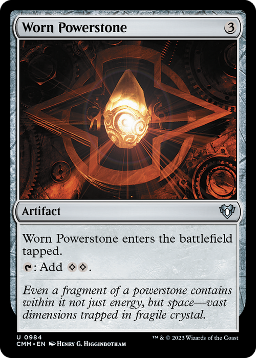 Worn Powerstone (CMM-984) - Commander Masters