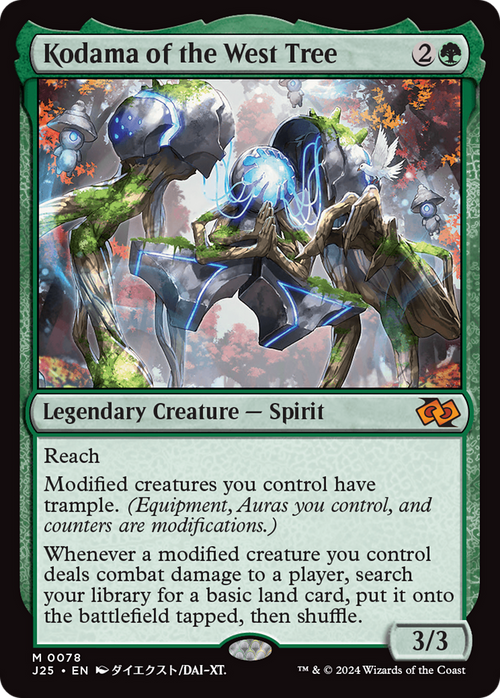 Kodama of the West Tree (Anime) (J25-078) - Foundations Jumpstart