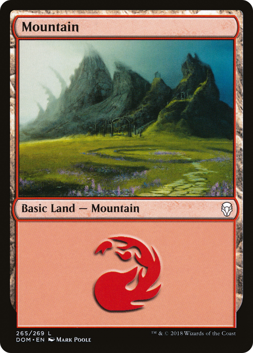 Mountain (265) (DOM-265) - Dominaria