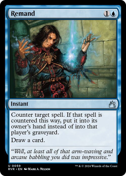 Remand (RVR-059) - Ravnica Remastered Foil