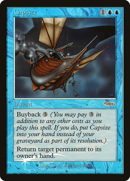 Capsize (FNM-004) - Friday Night Magic 2003 Foil